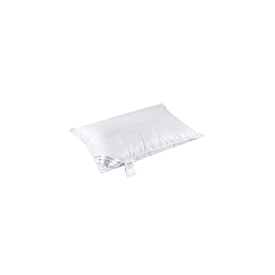 Natural Goose Down & Feather Pillow(50% Down), Luxury Sleeping Pillow with Downproof Dual Layer Pillow Cover, Medium / Soft Density Support Pillo