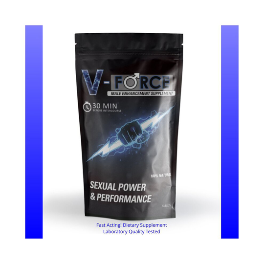 V-Force, 40 Herbal Supplement Pills for Men, Performance Enhancing