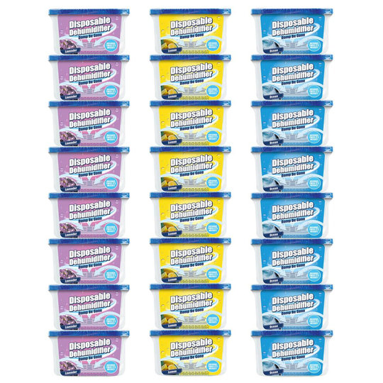 24 Dehumidifier Moisture Damp Mould Absorber Home Mildew Trap