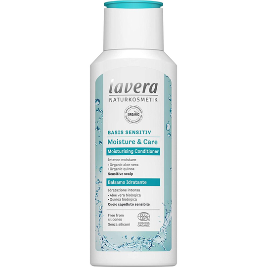 lavera Conditioner Basis Sensitiv Moisture and Care Moisturising Conditioner Hair Care Natural Cosmetics Vegan Certified