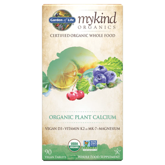 Garden Of Life mykind Organic Plant Calcium , 90 Tablets
