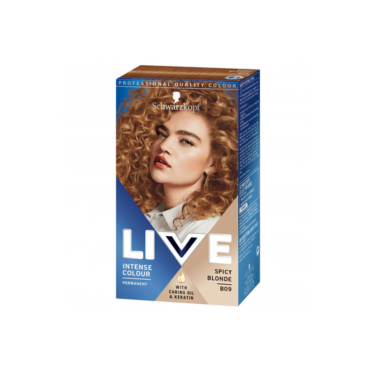 Live Intense Colour Permanent Spicy Blonde B09