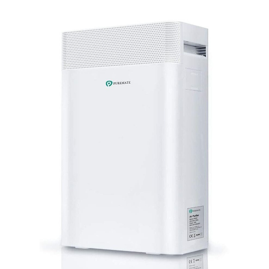 5 in1 Air Purifier with Ioniser and Sleep Mode - True HEPA Filter & Active Carbon, Removes Germs & Viruses, Allergies & Asthma, Pollen, Dust, Smoke