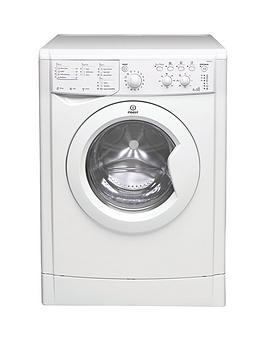 Indesit Iwdc6125 1200 Spin, 6Kg Wash, 5Kg Dry Washer Dryer - White
