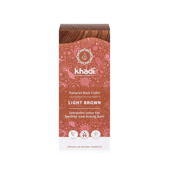 Khadi Herbal Hair Colour Light Brown