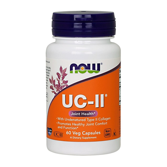 NOW Foods UC-II Undenatured Type II Collagen, 60 vcaps