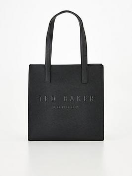 Ted Baker Crosshatch Small Icon Bag - Black, Black, Women