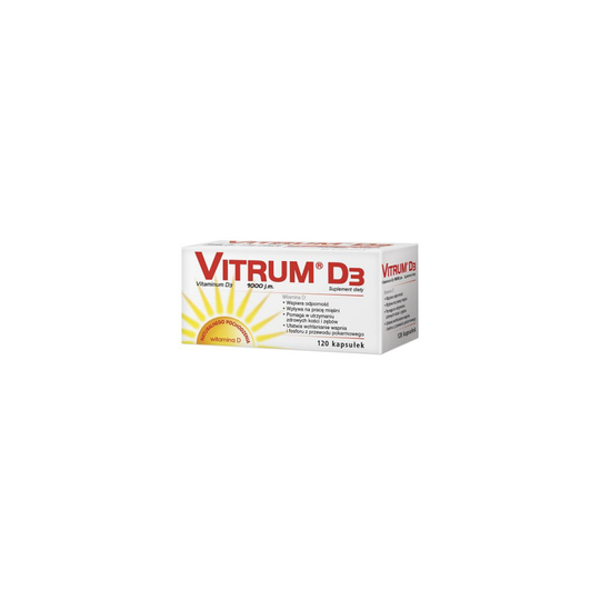 VITRUM D3 Natural vitamin D -120capsules