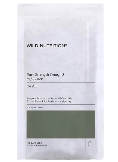 Wild Nutrition Pure Strength Omega 3 Refill 120 caps