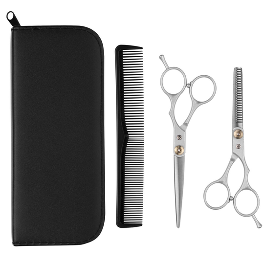 LaRoc 6" Hair Cutting Barber Salon Hairdressing Thinning Scissors Shears Kit