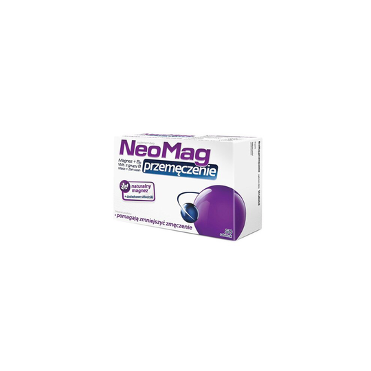 Neomag Stress, 50 Tabs Magnesium & vit B6 B12 - Magnez & Wit B6 B12