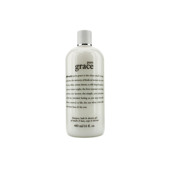 Philosophy Pure Grace Shampoo, Bath & Shower Gel 480ml/16oz