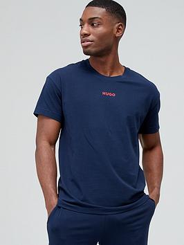 HUGO Bodywear Linked Lounge T-shirt - Dark Blue, Dark Blue, Size Xl, Men