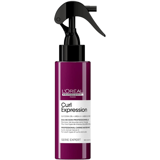 L'Oréal Professionnel | Caring Reviving Spray, For Curly & Coily Hair, With Glycerin, Urea H and Hibiscus Seed Extract, Serie...