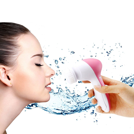 7in1 Electric Facial Skin Cleanser Pore Scrub Blackhead Remover Exfoliate Brush