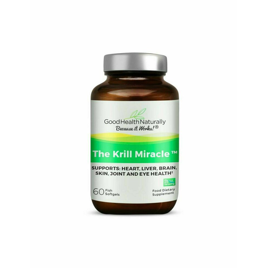Good Health Naturally , The Krill Miracle , 60 Fish Softgels