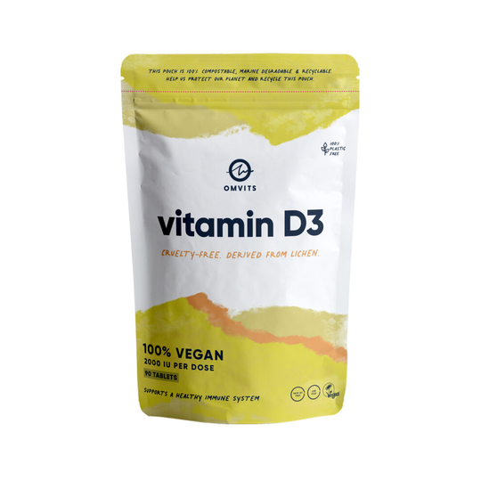 Vegan Vitamin D3 from Lichen - 90 Tablets