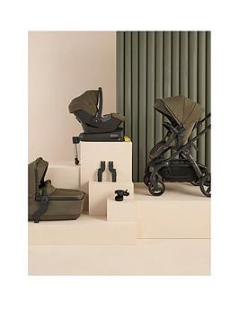 Silver Cross Wave Single to Double Travel System, Travel Pack incl. Car Seat - Cedar, One Colour