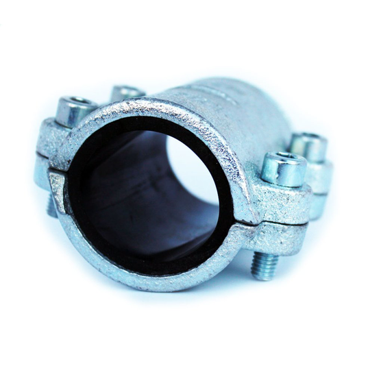 (3/4") 1/2 - 1 1/2" BSP Malleable Pipe Repair Clamp Fittings for Steel Pipes Leak Fix
