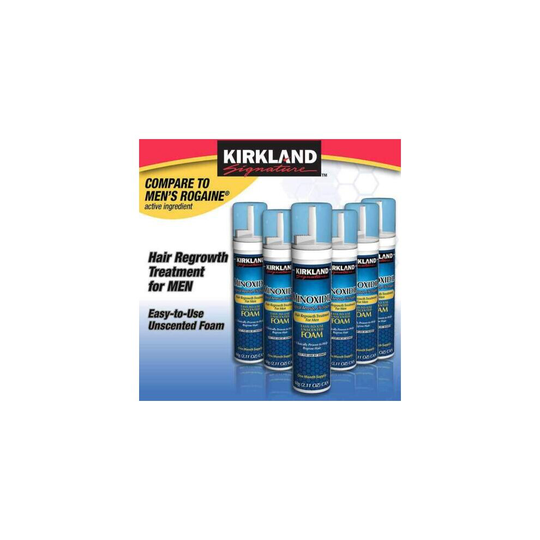 Kirkland Signature 5% Minoxidil Hair Regrowth Topical Foam For Men - 3 Months
