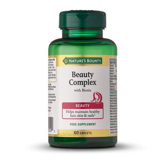 Nature's Bounty Beauty Complex with Biotin Caplets, 60 Caplets