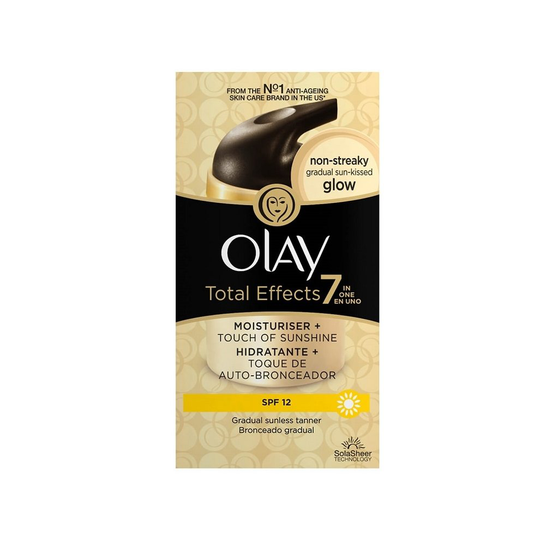 Olay Total Effects 7 in One Moisturiser + Touch Of Sunshine SPF12 - 50ml