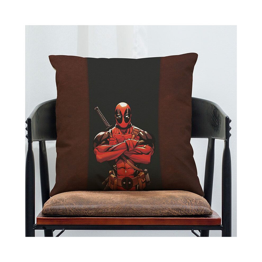 (K) Super Hero Avengers Alliance Cushion Cover Iron Man Captain Widow Eagle Eye