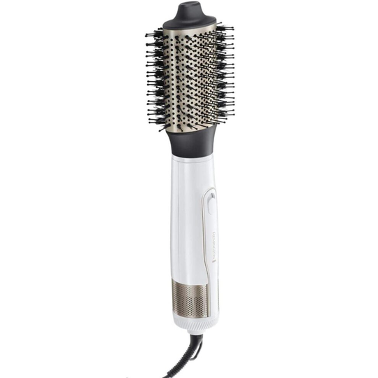 Remington HYDRAluxe Volumising Hot Air Styler - Hair Dryer Brush with Moisture Lock Ceramic Coated Barrel and HYDRAcare Temperature Setting - AS8901