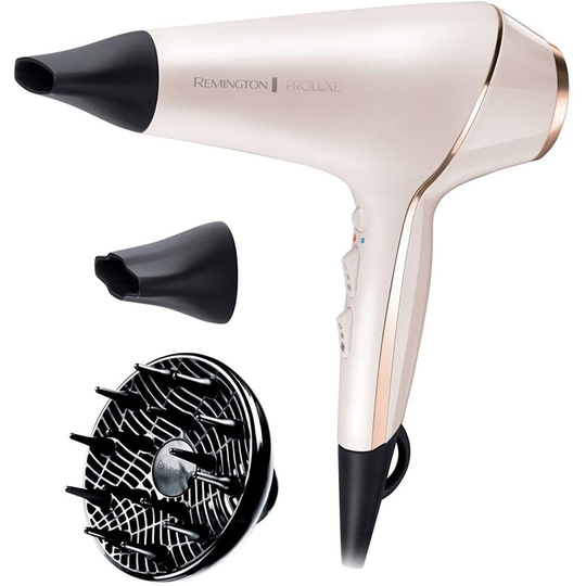 Remington Proluxe Hair Dryer With Diffuser Frizz Free 2400 W Rose Gold - AC9140