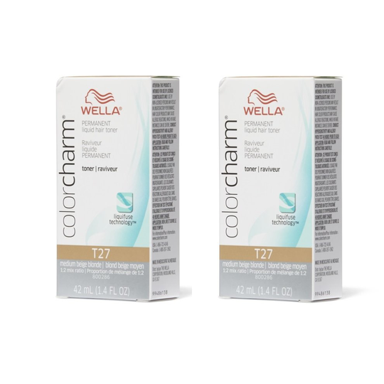(T27 + T27) Wella Colour Charm Liquid Colour Toner 42ml