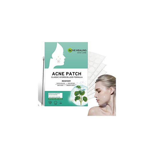 216 PCS Pimple Plaster with Pimple Needle, Invisible Hydrocolloid Absorbent Pimple Patch, Hydrocolloid Pimple Plaster Absorbs Secretion, Absorbs