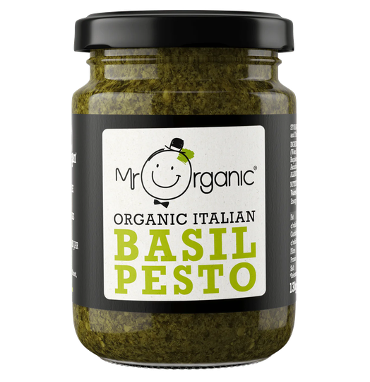 Mr Organic Vegan Basil Pesto, 130gr