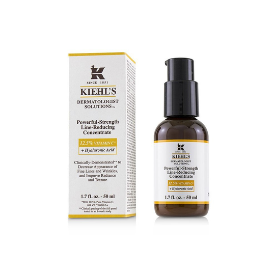 Kiehl's Dermatologist Solutions Powerful-Strength Line-Reducing Concentrate (With 12.5% Vitamin C + Hyaluronic Acid) 50ml/1.7oz
