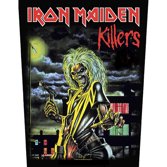 ID66z - IRON MAIDEN - KILLERS (BACKPATCH) - PTCH - New