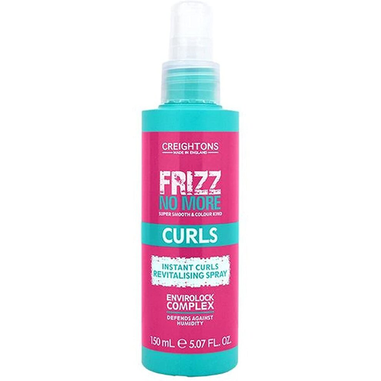 Creightons Frizz No More Instant Curls Revitalising Spray (150ml) - The conditioning formula adds glossy shine, reduces frizz & defines curls for last