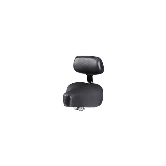 Universal Black Electric Scooter Vehicle Bicycle Bike Saddle With Back Seat Safety