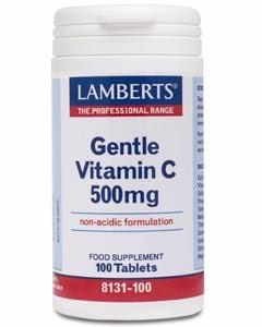Lamberts Gentle Vitamin C, 500mg, 100Tabs