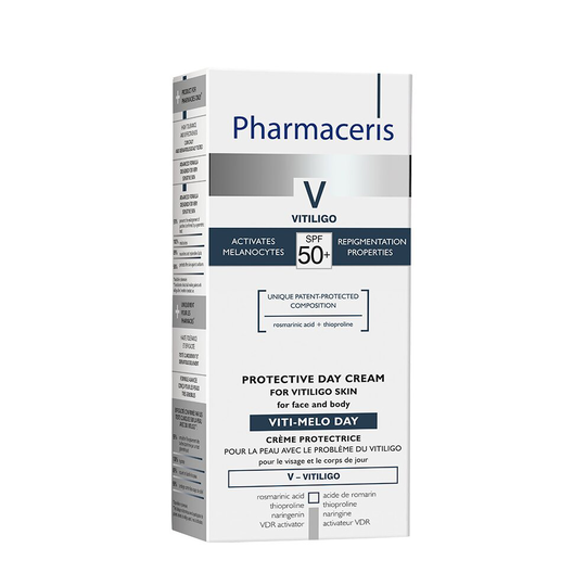 Pharmaceris Vitiligo Protective Day Cream For Face And Body SPF 50 75ml