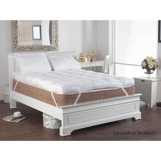 (Emperor) 'Sleep On A Cloud' 4 inch (10cm) Extra Thick Mattress Topper