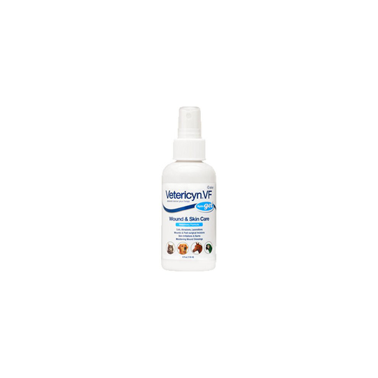 Vetericyn VF Hydro Gel Wound & Skin Care Spray for Dog Cat Horse Bird 120ml