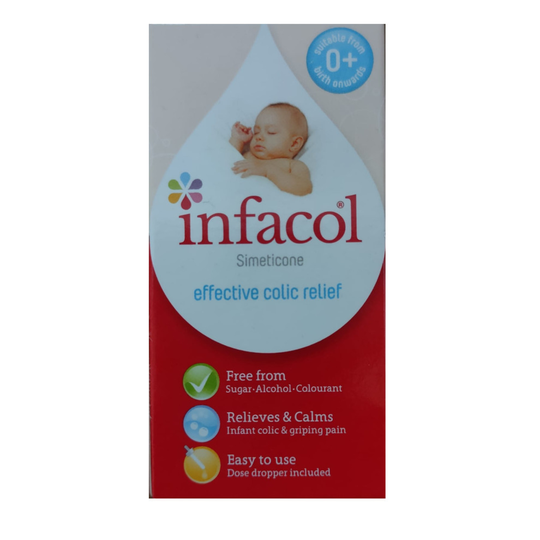 Infacol Simeticone Colic Relief Drops - Relieves Pain & Releases Wind - 55ml X 2