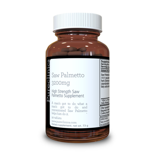 Saw Palmetto 3200mg x 90 tablets - High Potency