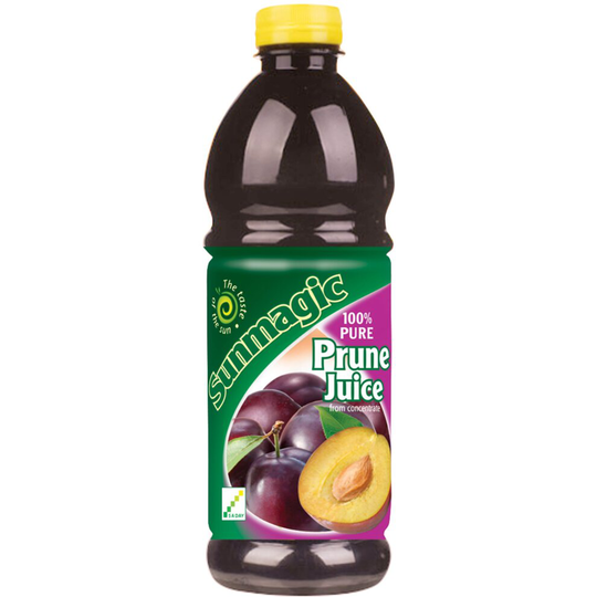 Sunmagic Pure Prune Juice - 6x1ltr