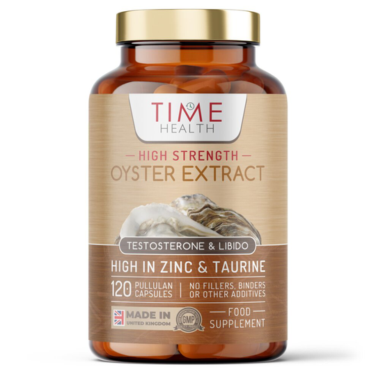 (120 Capsules) Pure Oyster Meat Extract - Natural Testosterone & Libido Boost