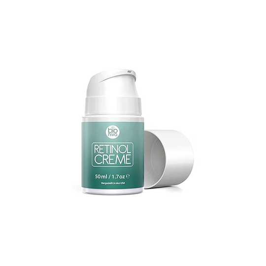 Award Winning Bioniva Retinol Moisturizer Cream - 2.5% Retinol Liposome Delivery System with Vitamin C, Aloe, & Vegan Hyaluronic Acid - Anti Agin