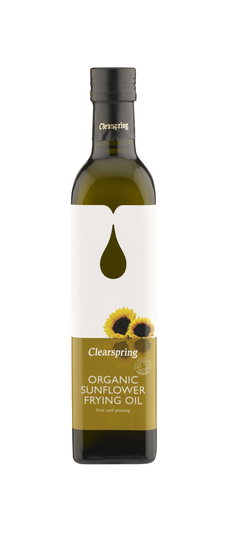 Clearspring Organic Sunflower Frying Oil , 500ml
