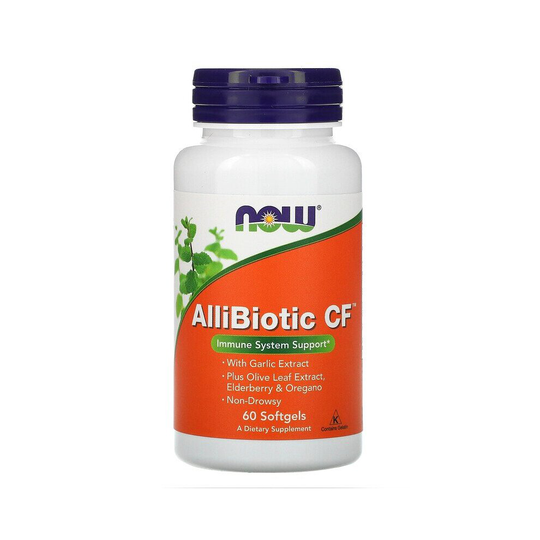 Now Foods, AlliBiotic CF, 60 Softgels