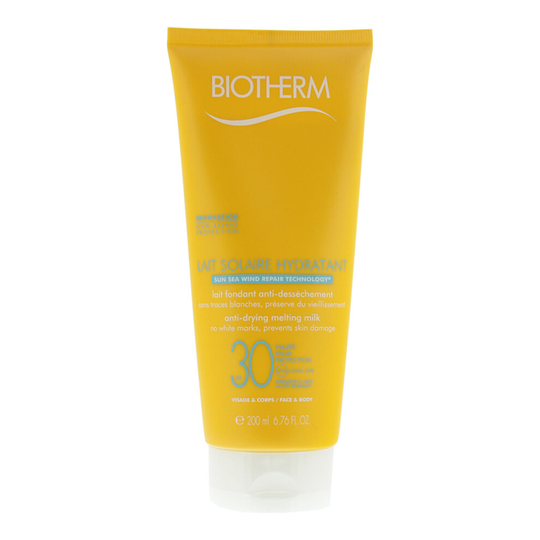 Biotherm Spf 30 For Face And Body Anti-Drying Melting Milk 200ml For Her