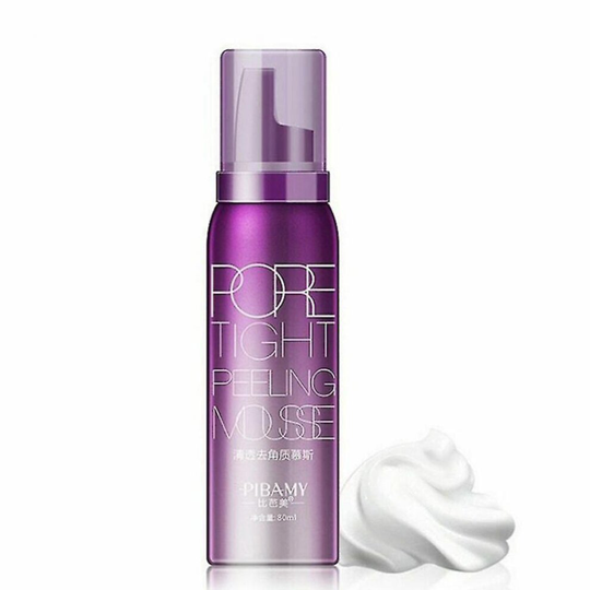 80ml Shrink Pores Blackhead Pore Tight Peeling Mousse Removing Dead Skin Exfoliating