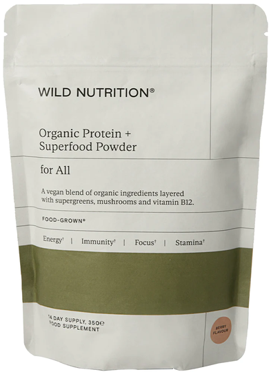 Wild Nutrition Vegan Protein + Superfood Blend 350g